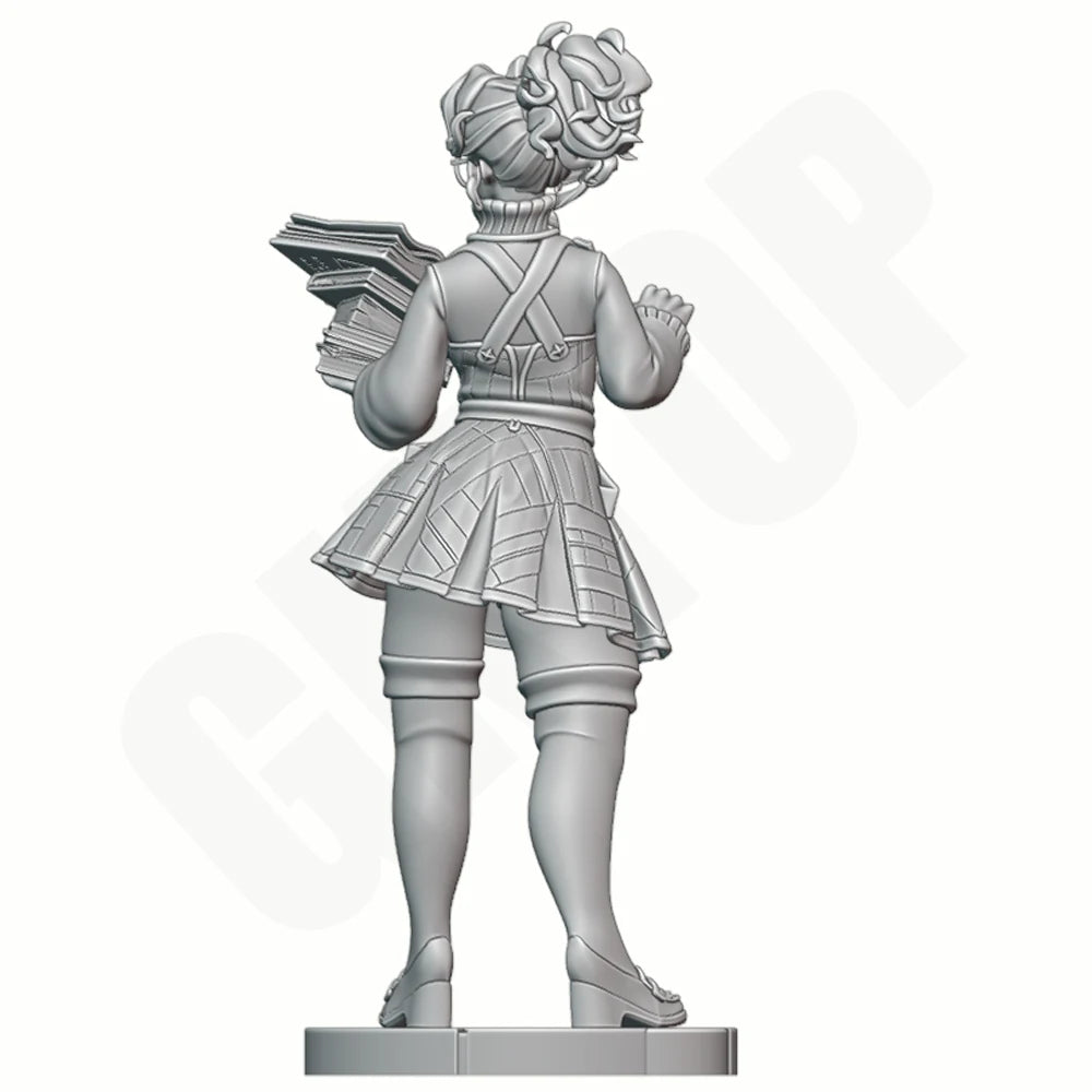 1/24 Belle Fashion Singer, Resin Model Figure Kit, Anime Theme, Unassembled and Unpainted