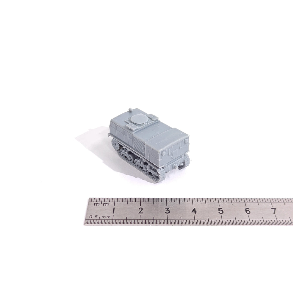 1/144 WWII American M4 High-Speed Tractor, Resin Model Vehicle Kit, Unassembled and Unpainted