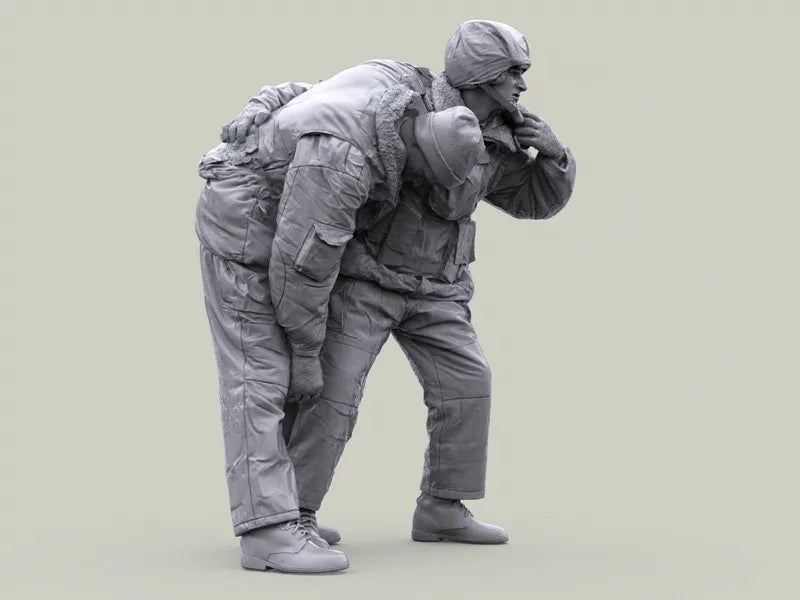1/35 Modern Military Tactical Operators, 4 Figures, Resin Model Figure Kit, Unassembled and Unpainted