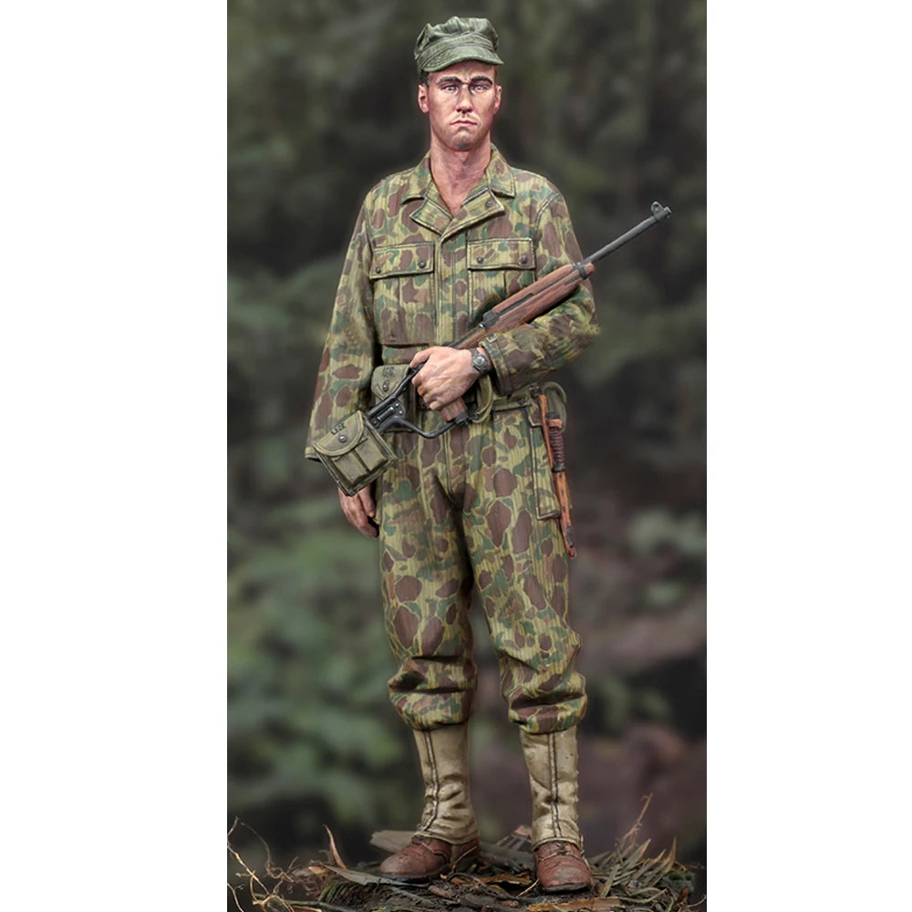 1/16 Modern US Army Soldier, Resin Model Figure Kit, Unassembled and Unpainted