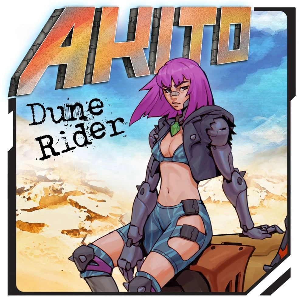 1/24 Akito Dune Rider, Resin Model Figure Kit, Anime Theme, Unassembled and Unpainted