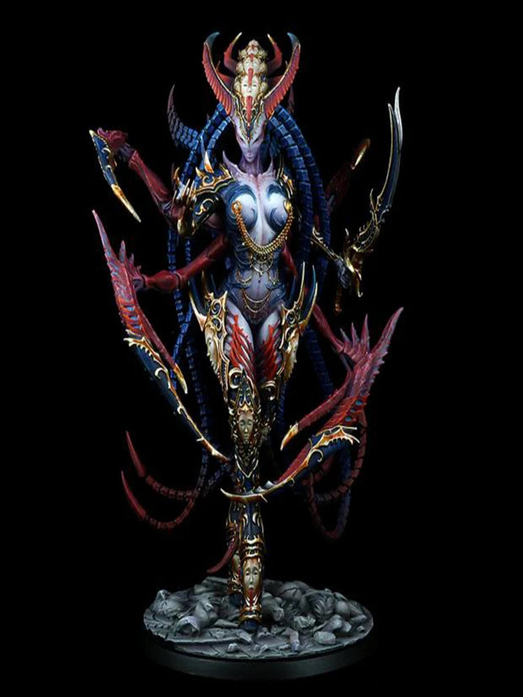 180mm Demon, Resin Model Figure Kit, Fantasy Theme, Unassembled and Unpainted