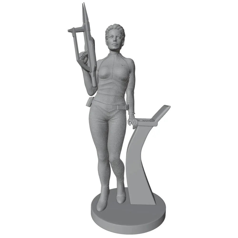 75mm Tactical Warrior, Resin Model Figure Kit, Unassembled and Unpainted