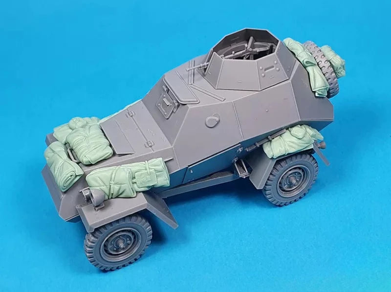 1/35 WWII Soviet BA-64B, Resin Model Vehicle Kit, Unassembled and Unpainted