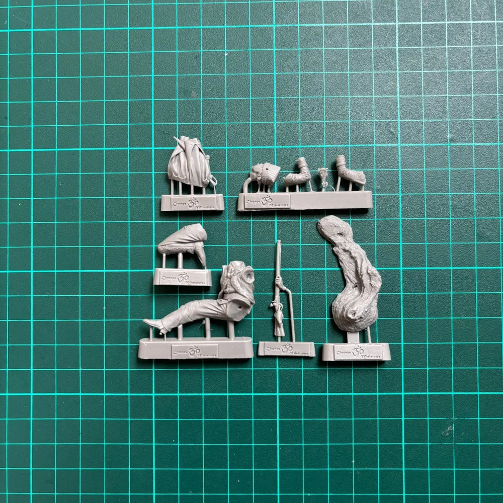 54mm Modern Russian Soldier, Resin Model Figure Kit, Unassembled and Unpainted