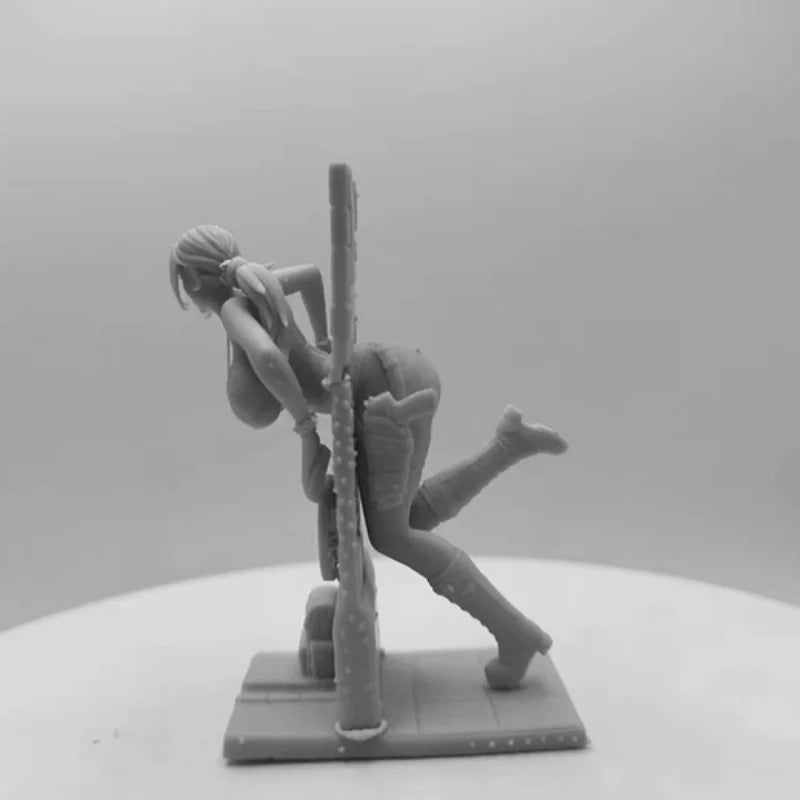 1/24 Pin-up Bikini Girl, Resin Model Figure Kit, Unassembled and Unpainted