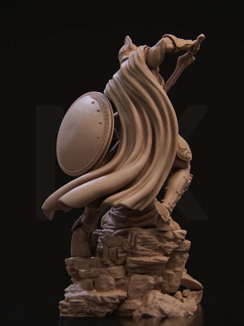 1/24 Ancient Greek Mythology Medusa & Perseus, 2 Figures, Resin Model Figure Kit, Unassembled and Unpainted
