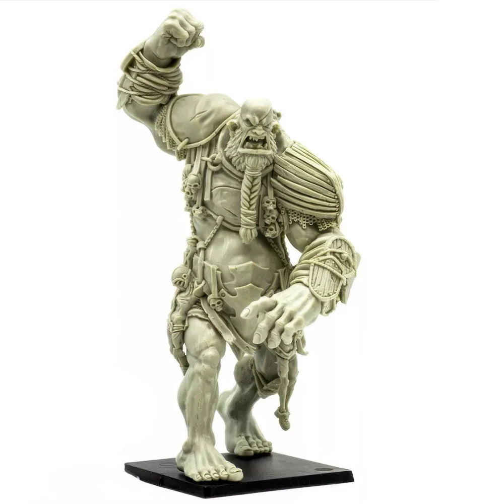 Orc Giant Warrior, Resin Model Figure Kit, Fantasy Theme, Unassembled and Unpainted