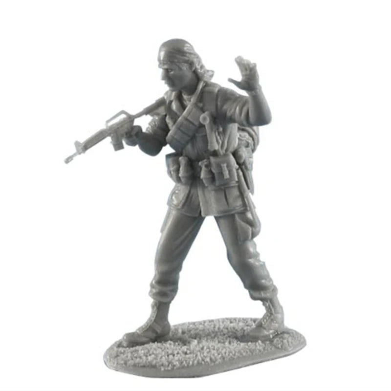 Vietnam War US 25th Infantry Sergeant, Resin Model Figure Kit, Unassembled and Unpainted