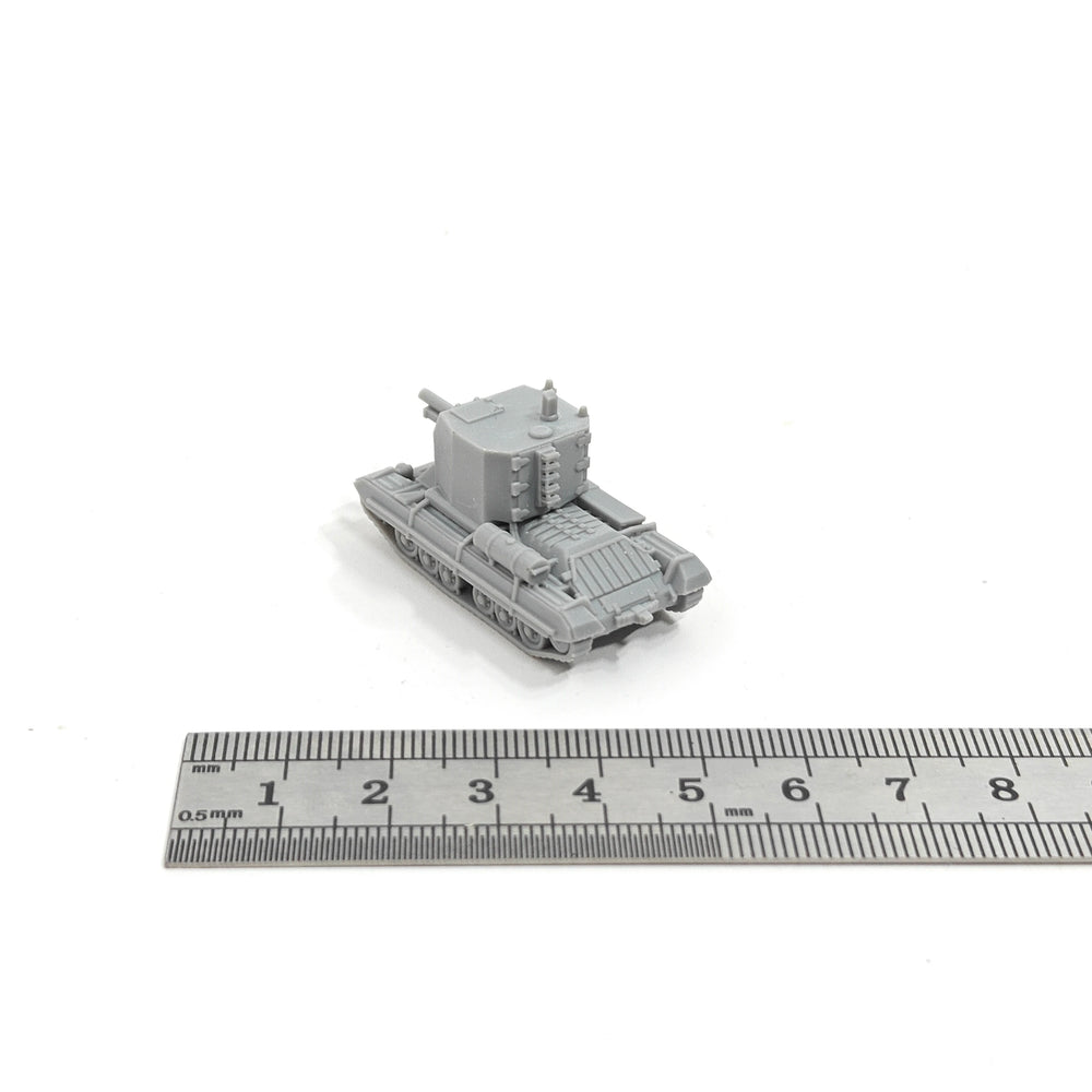 1/144 WWII 25-pdr Self-Propelled Gun Bishop, Resin Model Vehicle Kit, Unassembled and Unpainted