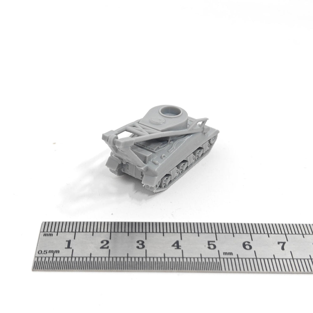 1/144 WWII M32 Tank Recovery Vehicle, Resin Model Vehicle Kit, Unassembled and Unpainted