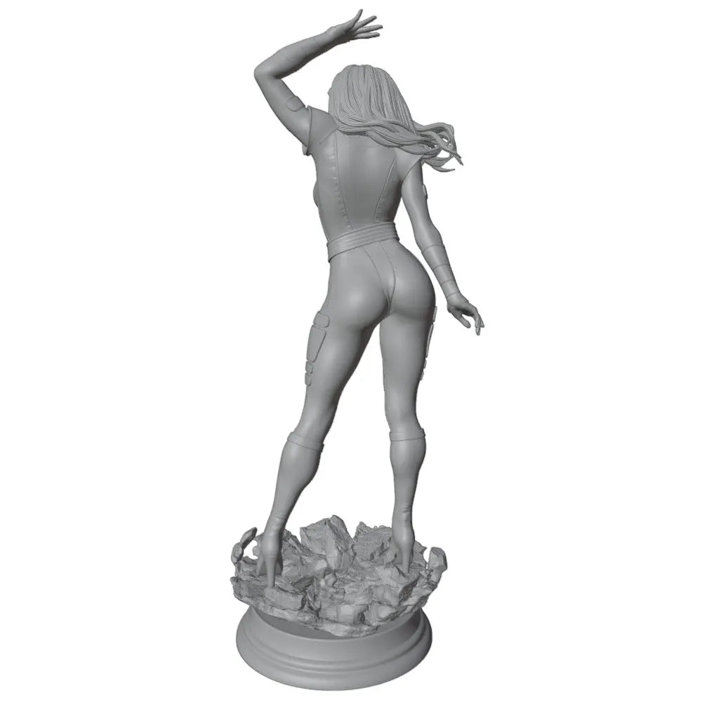 1/24 Superhero Female, Resin Model Figure Kit, Unassembled and Unpainted