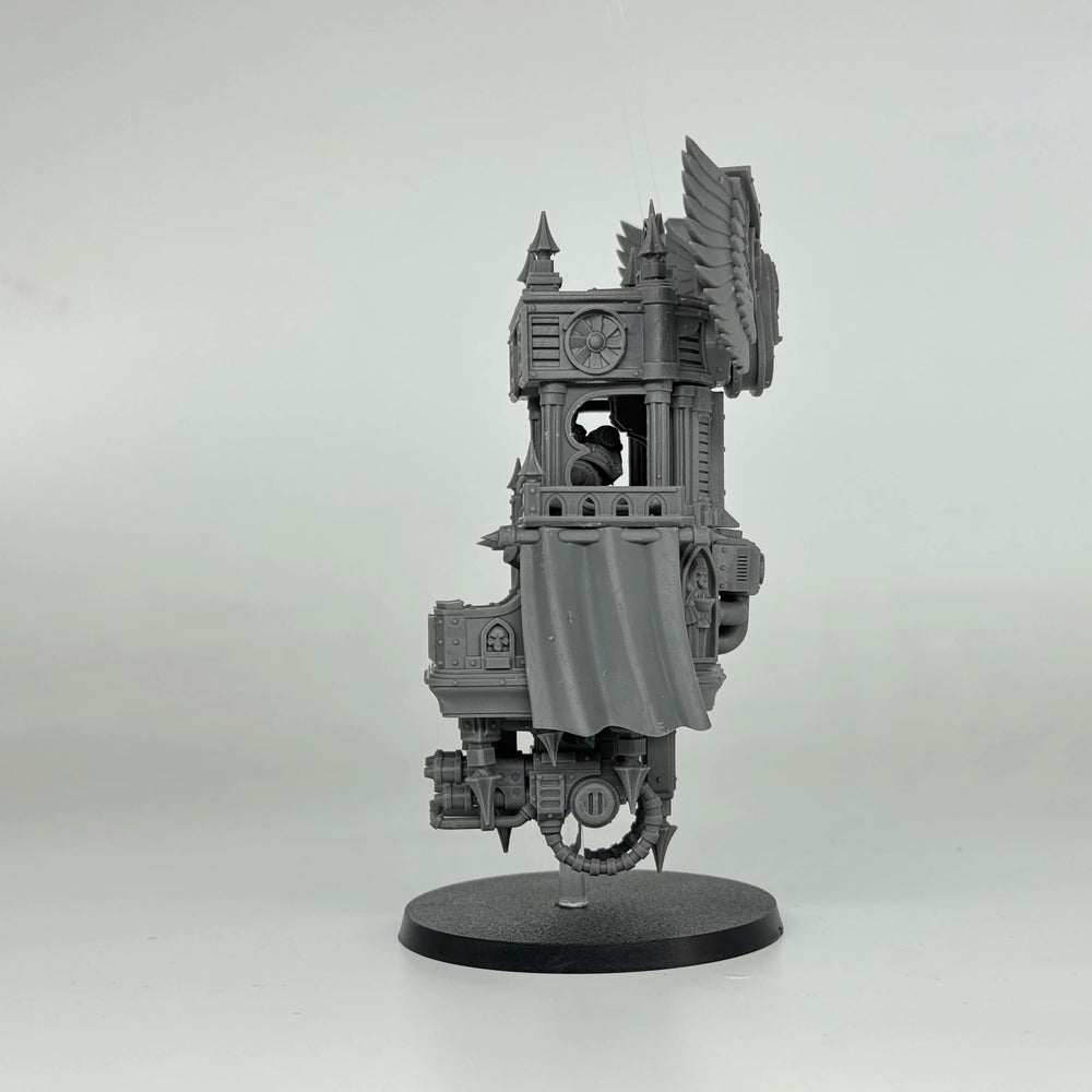 28mm Vodalites Flying Throne, 6 Figures, Resin Model Figure Kit, Fantasy Theme, Unassembled and Unpainted