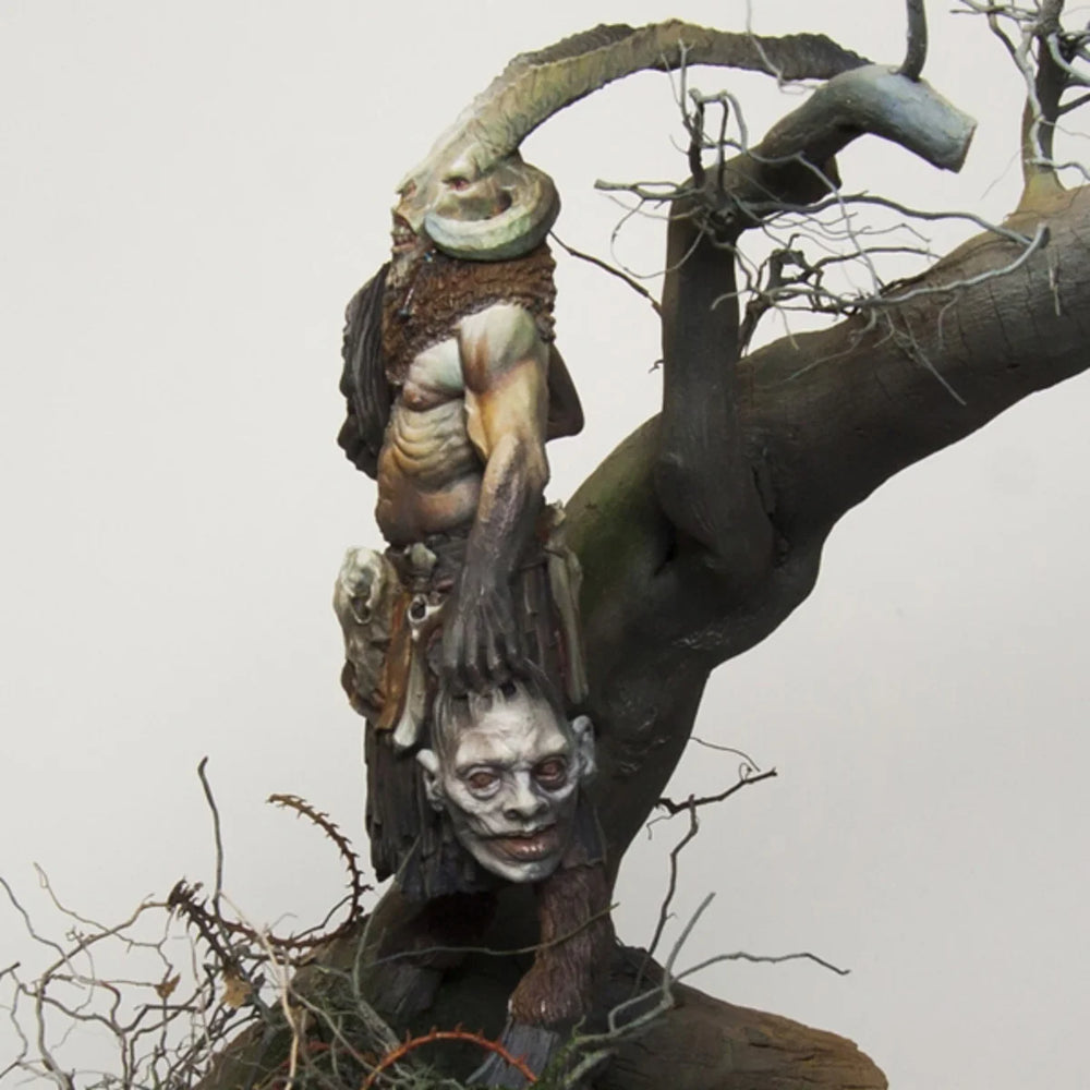 1/24 Goatman Demon, Resin Model Figure Kit, Fantasy Theme, Unassembled and Unpainted