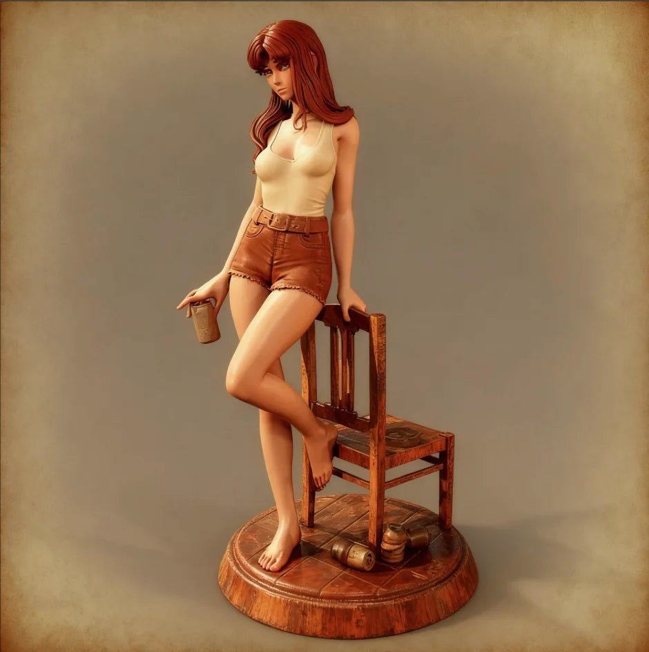 90mm Female Traveler, Resin Model Figure Kit, Unassembled and Unpainted