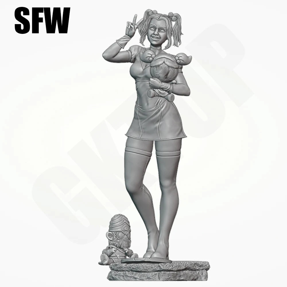 1/24 Modern Police Officer, Resin Model Figure Kit, Unassembled and Unpainted