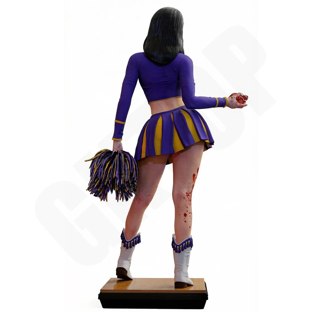 1/24 Vampire Cheerleader, Resin Model Figure Kit, Unassembled and Unpainted