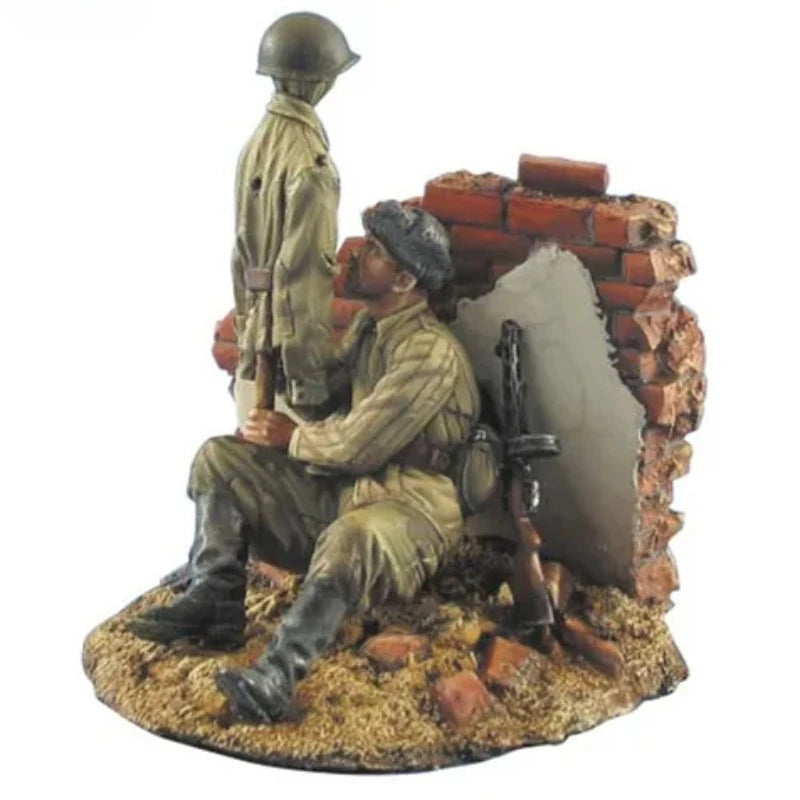 1/35 Cold War Soviet Sniper Team, 2 Figures, Resin Model Figure Kit, Unassembled and Unpainted