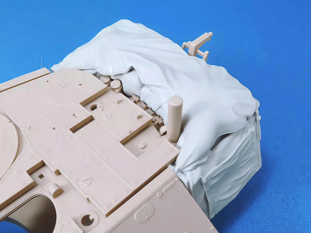 1/35 Cold War Israeli Batash Tank Turret, Resin Model Vehicle Kit, Unassembled and Unpainted
