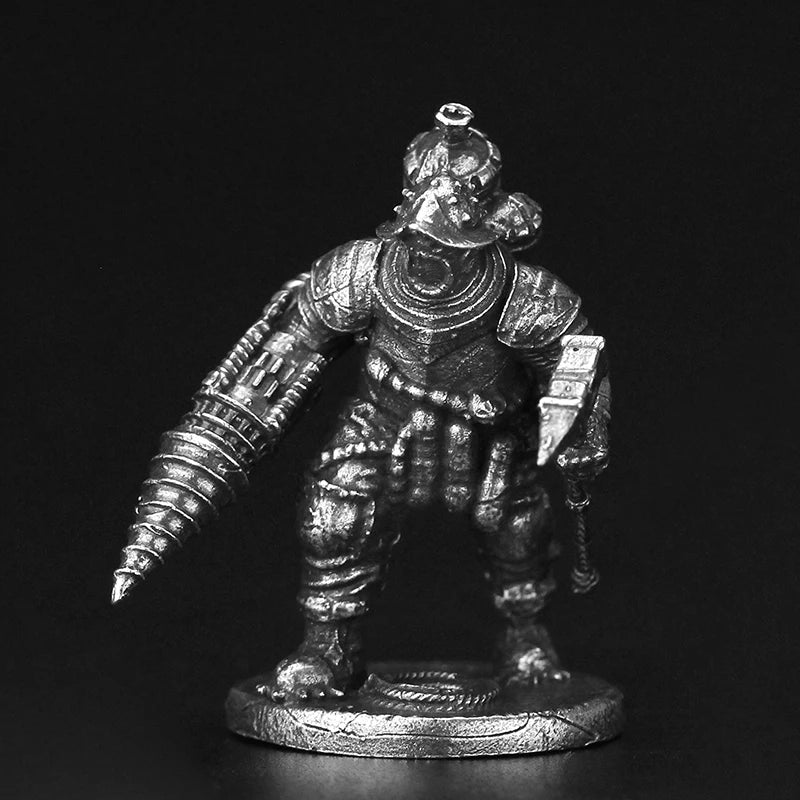 28mm Deep-Sea Digger Warriors, 6 Figures, Resin Model Figure Kit, Fantasy Theme, Unassembled and Unpainted