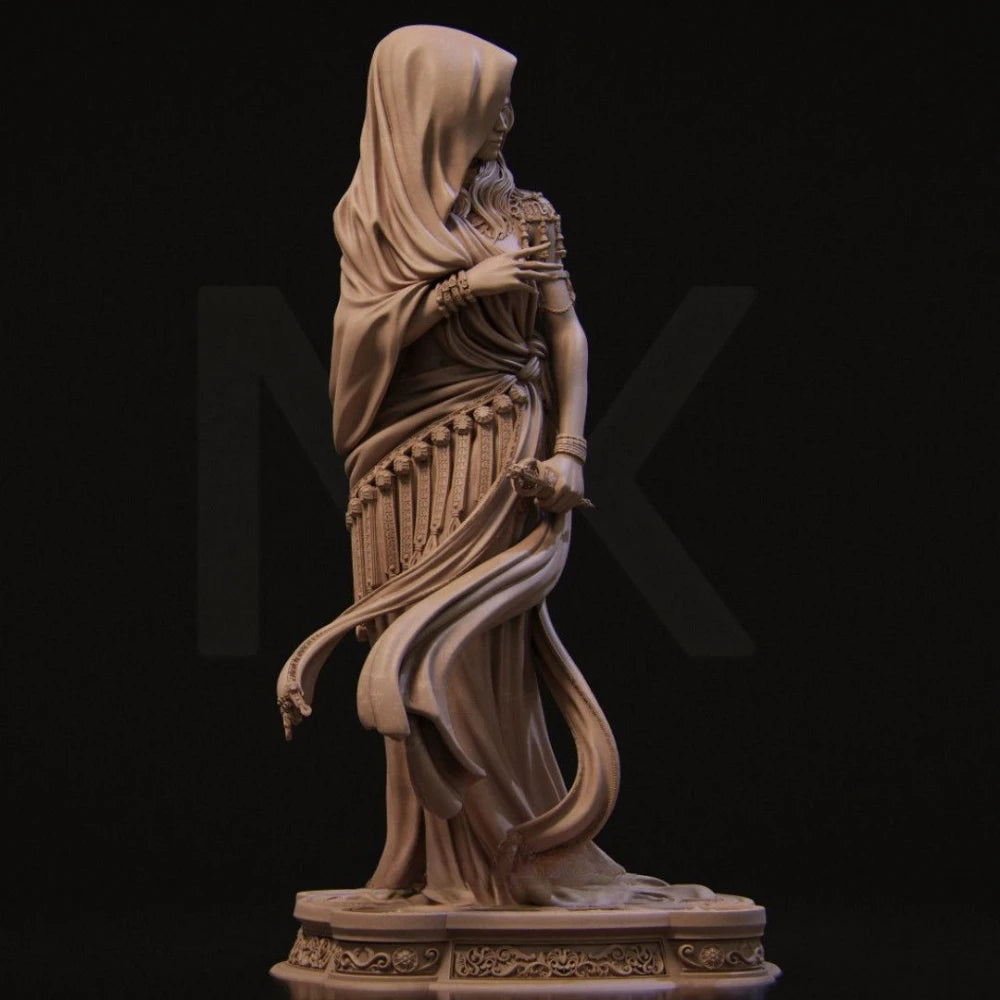 Clotho Goddess of Fate, Resin Model Figure Kit, Mythology Theme, Unassembled and Unpainted