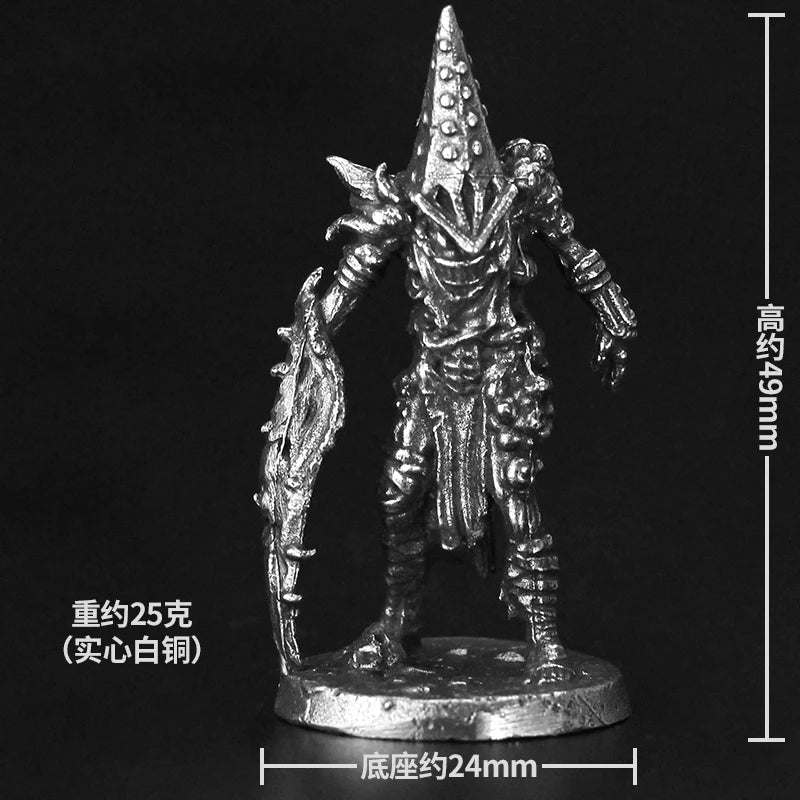 28mm Gothic Monastery Chaplain, 8 Figures, Resin Model Figure Kit, Fantasy Theme, Unassembled and Unpainted