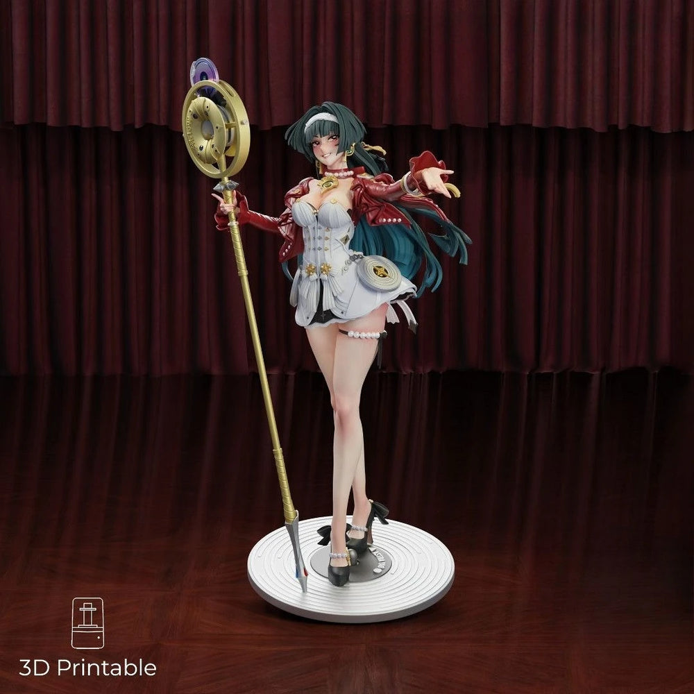 Star Singer, Resin Model Figure Kit, Anime Theme, Unassembled and Unpainted