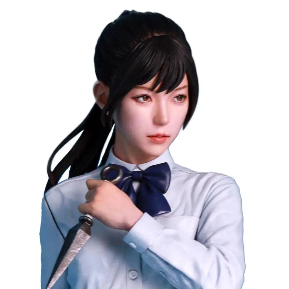 1/8 Warrior in Flowing Gown with Sword, Resin Model Figure Kit, Anime Theme, Unassembled and Unpainted