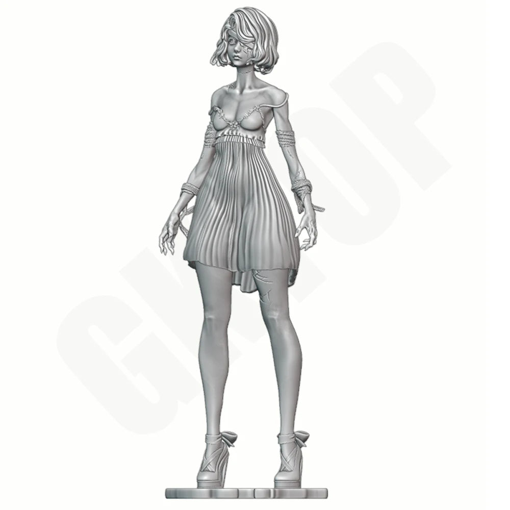 1/24 Dark Fantasy Bandage Girl, Resin Model Figure Kit, Unassembled and Unpainted