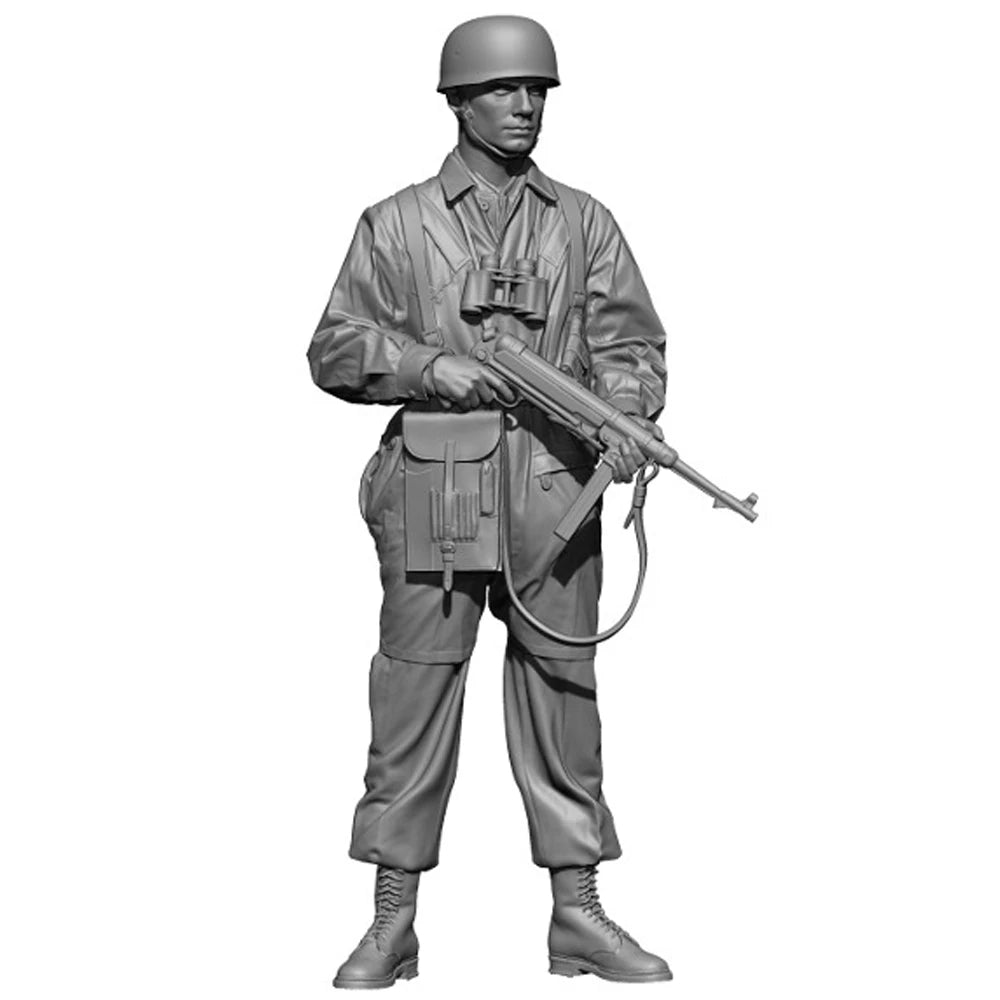 1/35 WWII Allied Rifleman, Resin Model Figure Kit, Unassembled and Unpainted