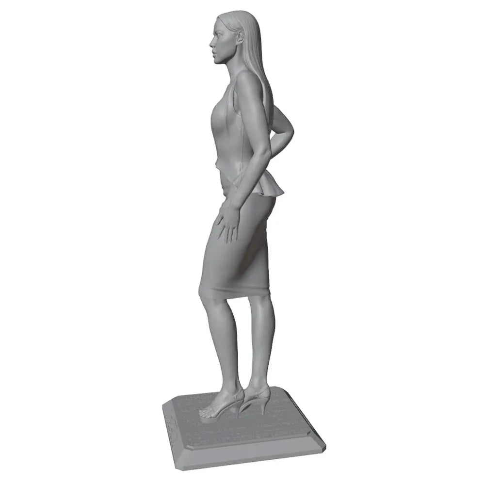 1/24 Modern Elegant Secretary, Resin Model Figure Kit, Historical Theme, Unassembled and Unpainted