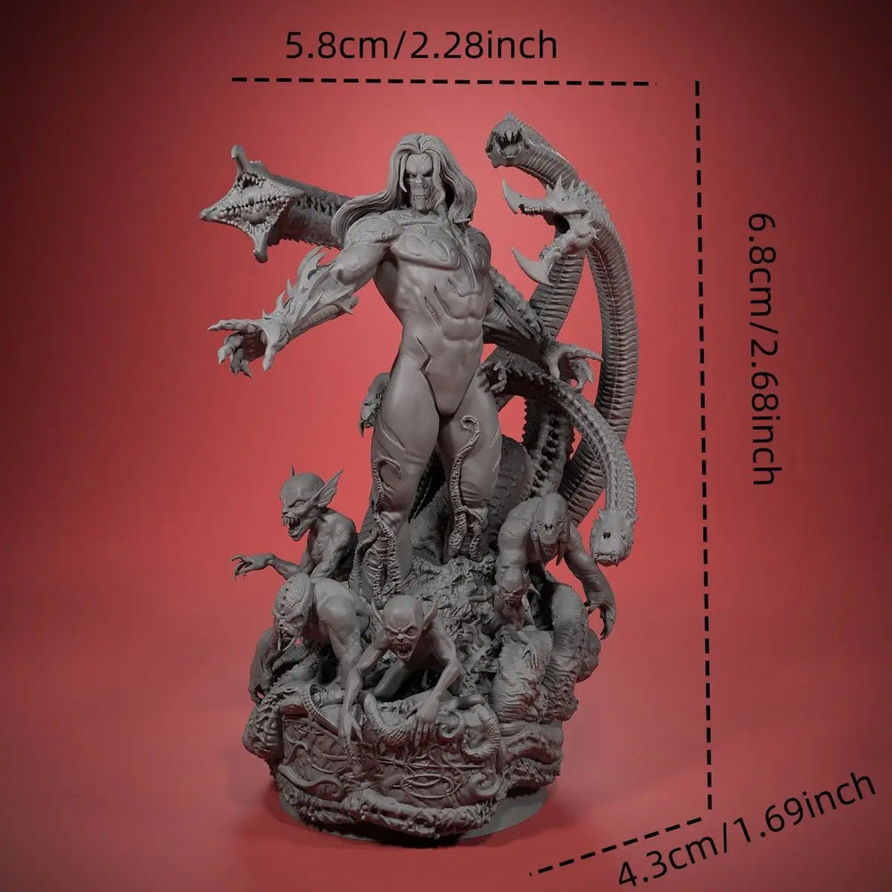 68mm Darkness Giant, Resin Model Figure Kit, Fantasy Theme, Unassembled and Unpainted