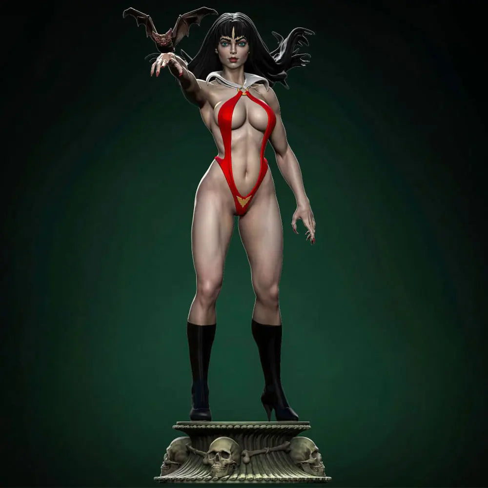1/24 Dark Fantasy Female Warriors, 3 Figures, Resin Model Figure Kit, Fantasy Theme, Unassembled and Unpainted