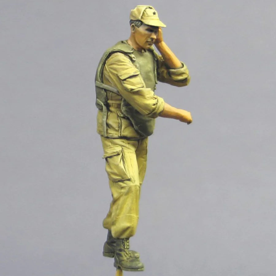 Cold War Russian Soldiers, 3 Figures, Resin Model Figure Kit, Unassembled and Unpainted