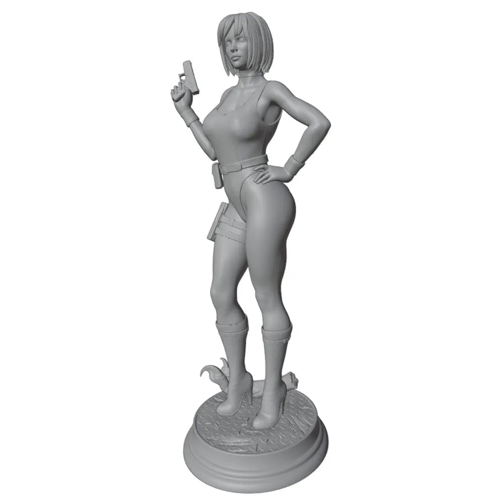 1/24 Tactical Operator, Resin Model Figure Kit, Anime Theme, Unassembled and Unpainted