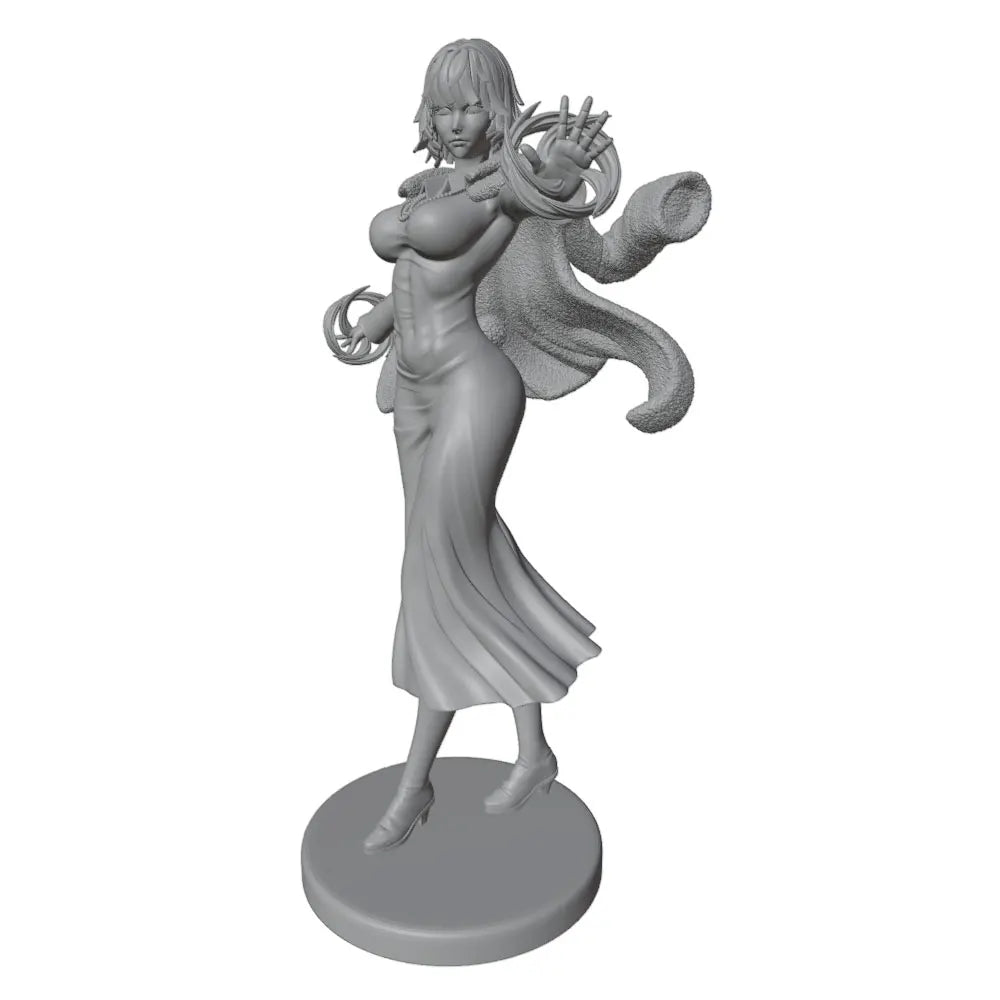 1/24 Sorceress with Serpent Familiars, Resin Model Figure Kit, Anime Theme, Unassembled and Unpainted