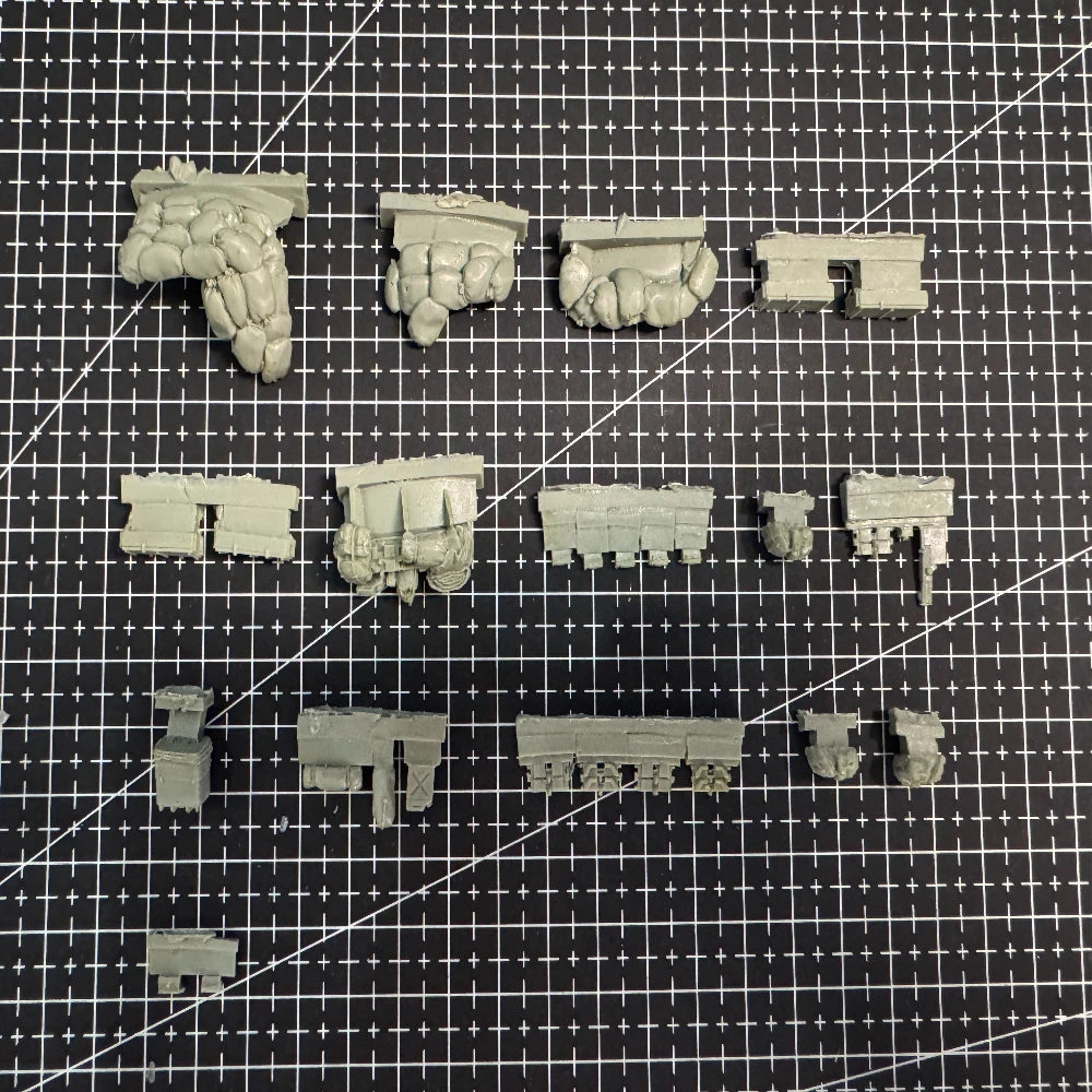 1/72 Modern 1/72 Modern Vehicle Cargo & Stowage Pack, Resin Model Accessory Kit, Unpainted