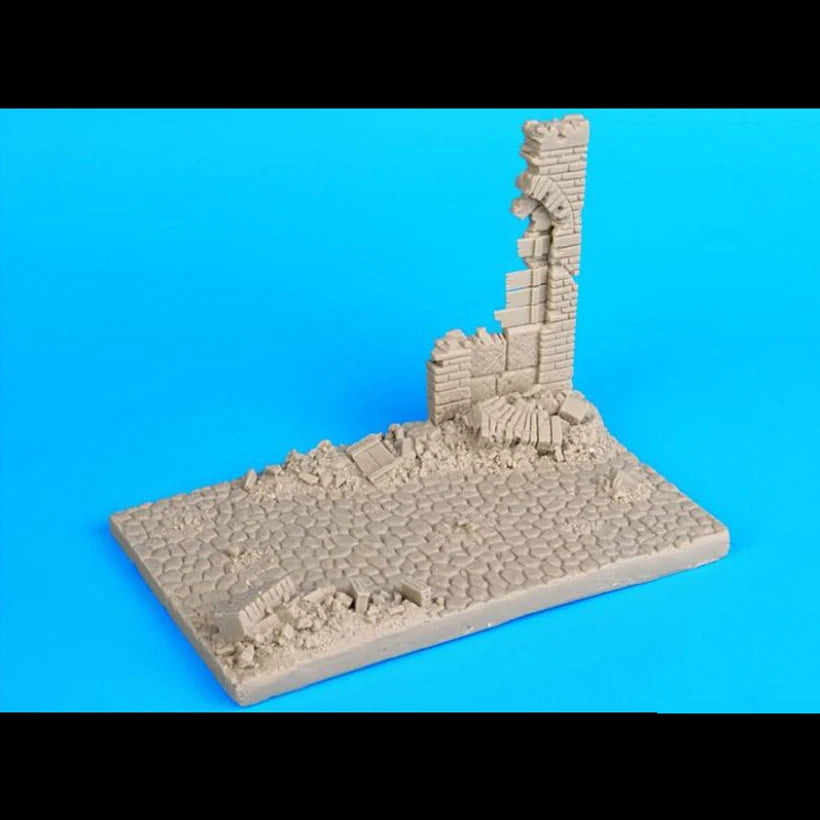 1/35 Ancient Street Ruins, Resin Model Terrain Kit, Unpainted