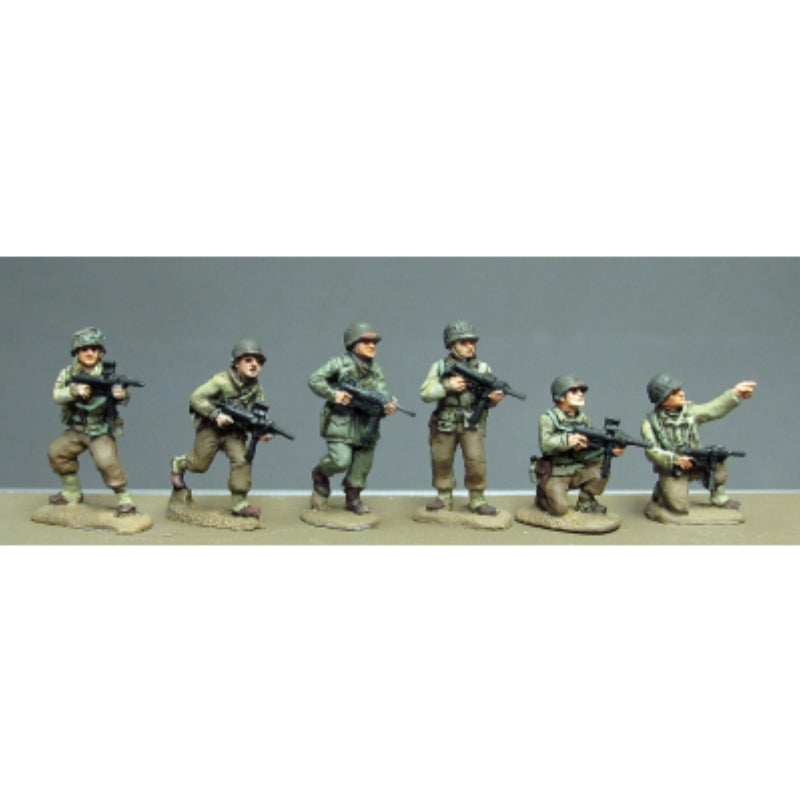 1/72 Modern Military U.S. Army Infantry (6-Person), 6 Figures, Resin Model Figure Kit, Unassembled and Unpainted