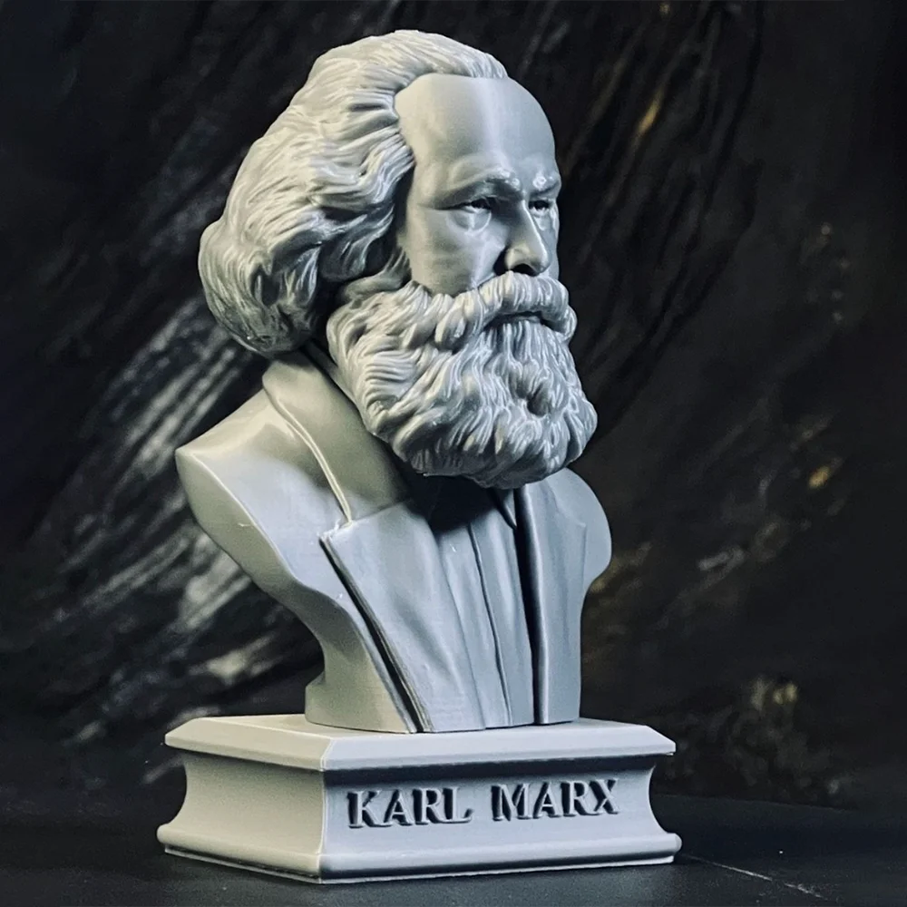 146mm Karl Marx, Resin Model Bust Kit, Historical Theme, Unassembled and Unpainted