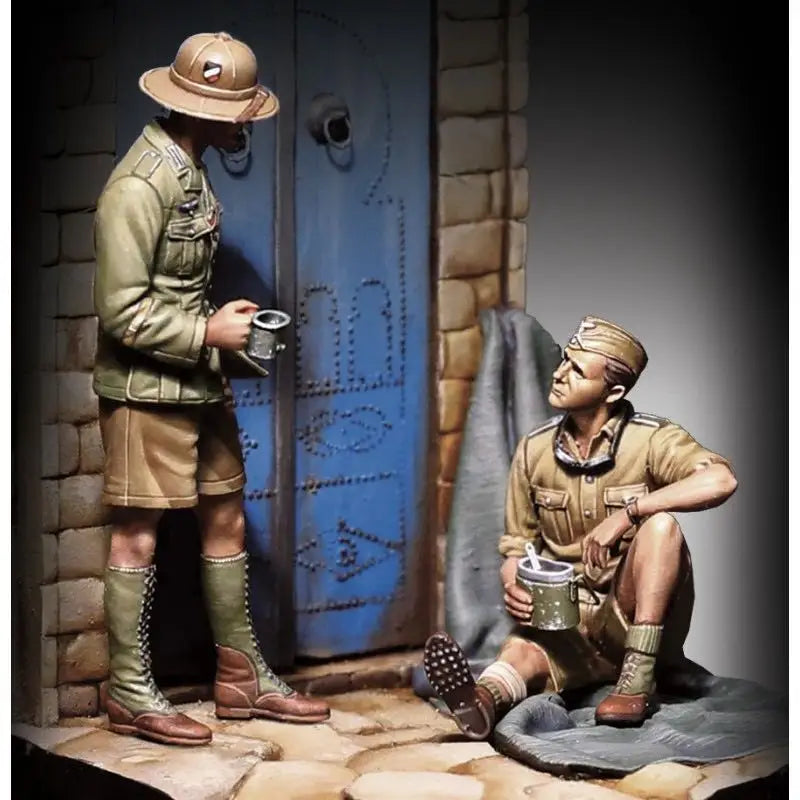 1/35 WWI German Infantry Soldier Advancing, Resin Model Figure Kit, Unassembled and Unpainted