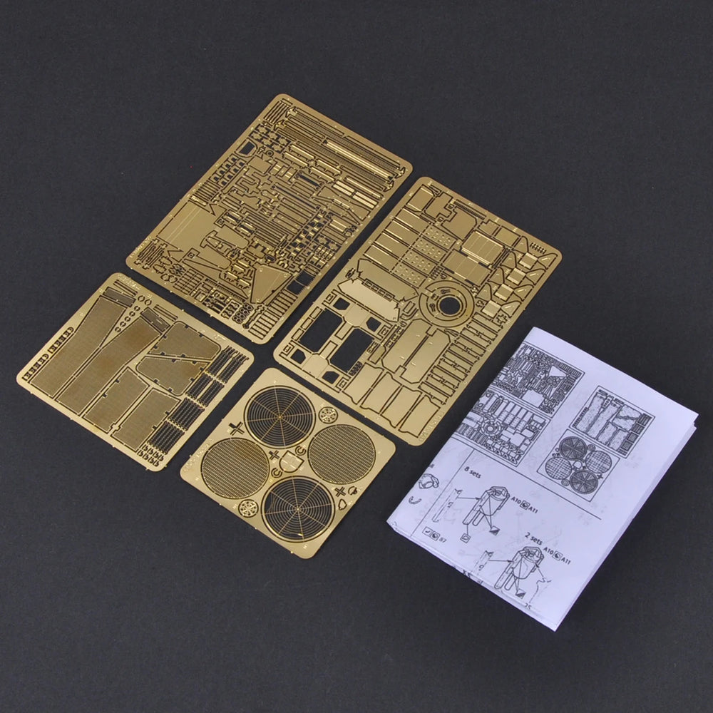 1/35 Modern Leopard 2A6 Tank, Resin Model Vehicle Kit, Unassembled and Unpainted