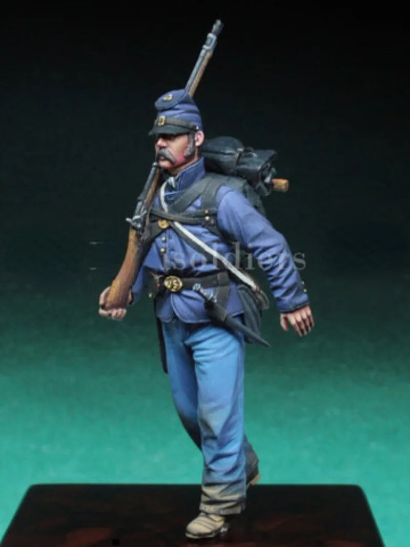 1/35 WWI European Infantry, Resin Model Figure Kit, Unassembled and Unpainted