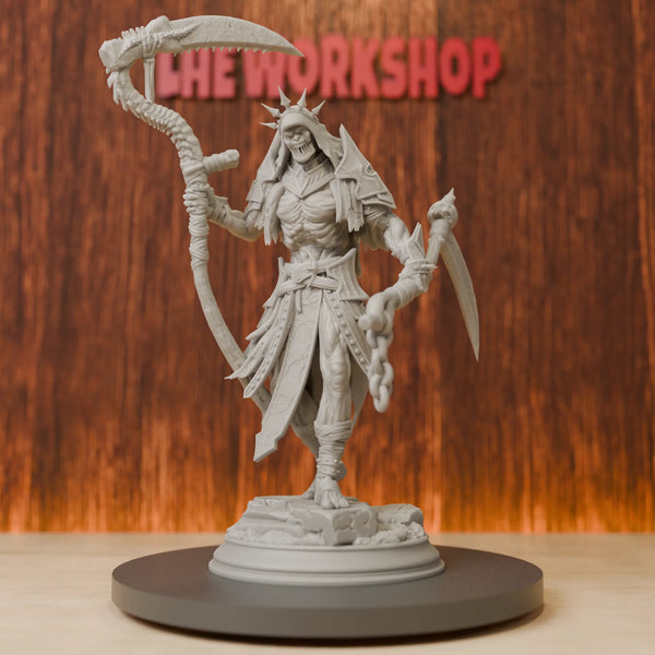 Flesh Reaper, Resin Model Figure Kit, Fantasy Theme, Unassembled and Unpainted