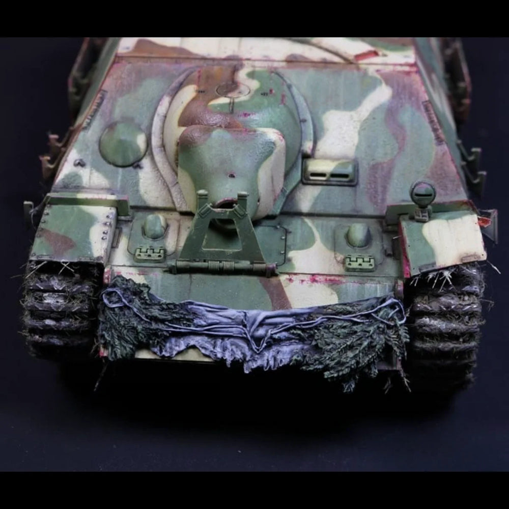 1/35 WWII Tank Accessories, Resin Model Vehicle Kit, Unassembled and Unpainted