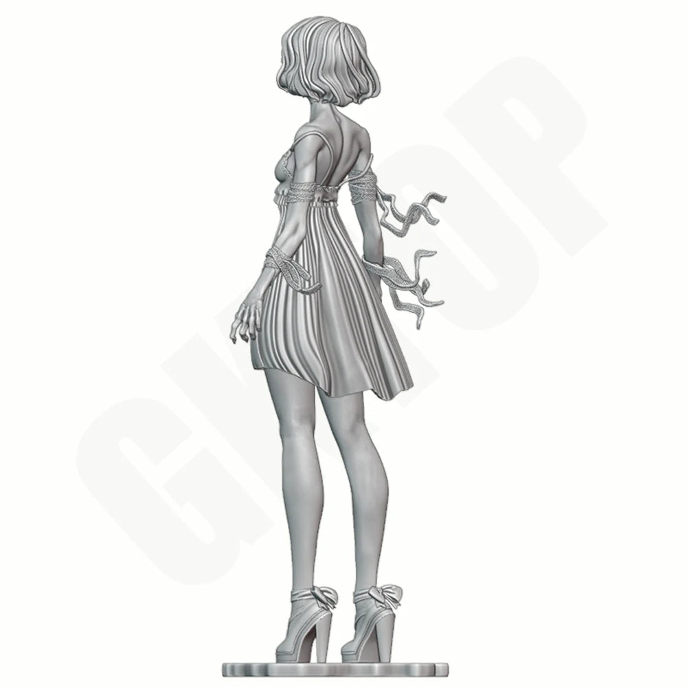1/24 Dark Fantasy Bandage Girl, Resin Model Figure Kit, Unassembled and Unpainted