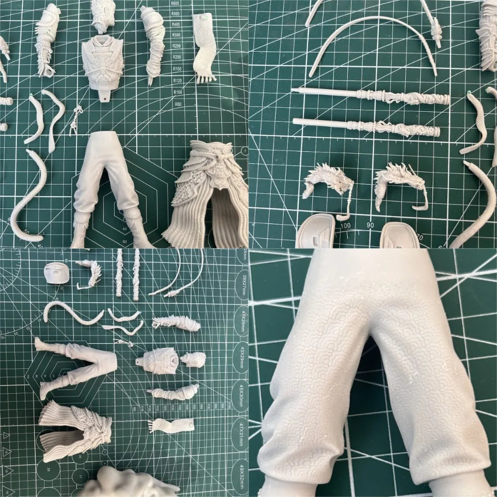 210mm Sun Wukong Monkey King, Resin Model Figure Kit, Mythology Theme, Unassembled and Unpainted