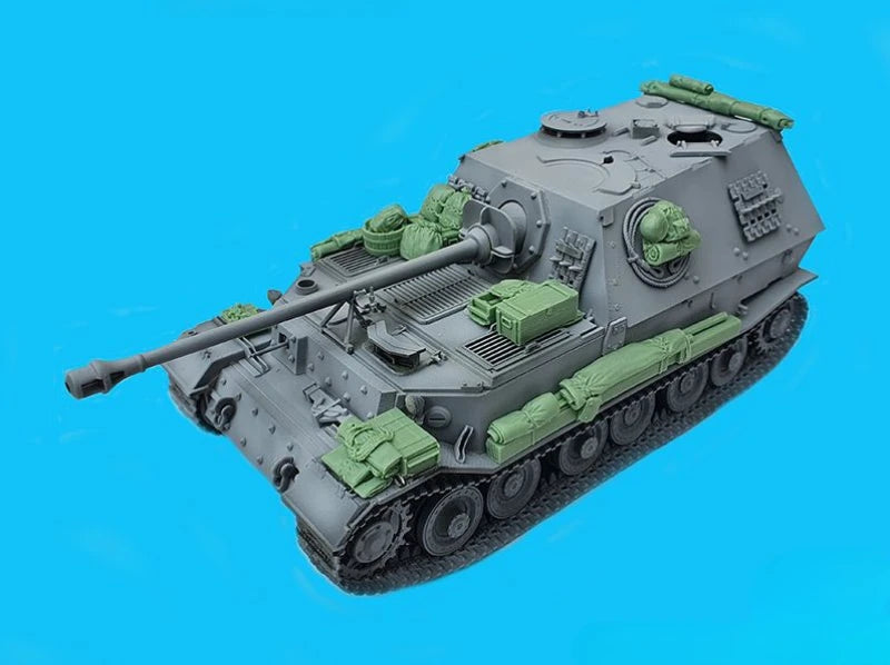 1/35 WWII German Elefant Tank Destroyer Detailing, Resin Model Vehicle Kit, Unassembled and Unpainted