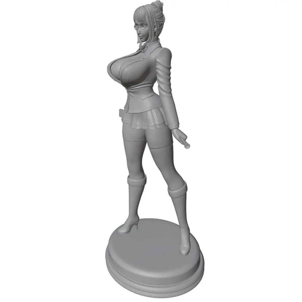 1/24 Modern Anime Soldier, Resin Model Figure Kit, Unassembled and Unpainted