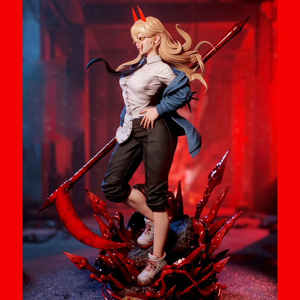 1/24 Female Demon Hunter, Resin Model Figure Kit, Unassembled and Unpainted